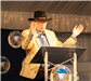 2026 State of the City (16) Photo: Mayor Joe Hardy at podium wearing a cowboy hat