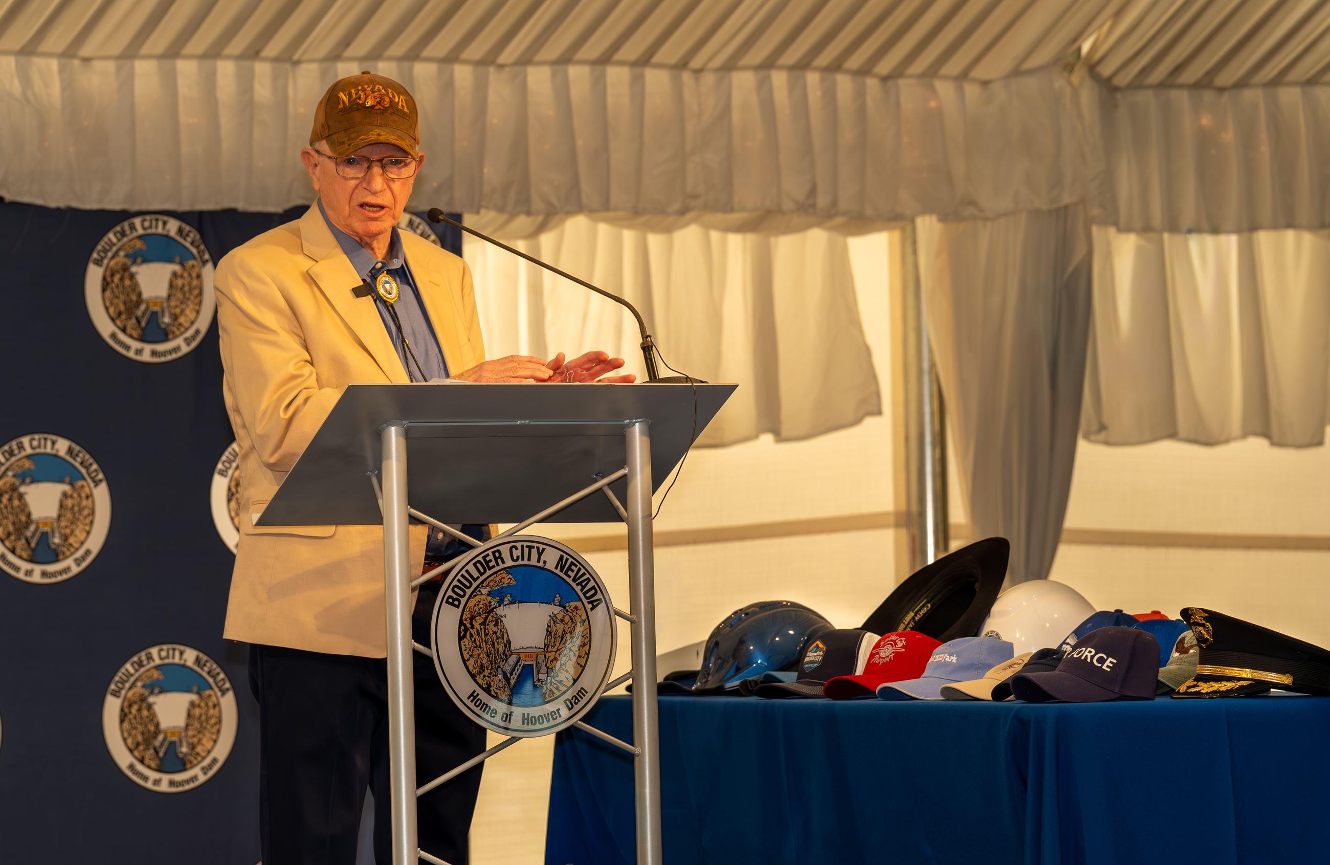 2026 State of the City Photo of Mayor Joe Hardy at podium